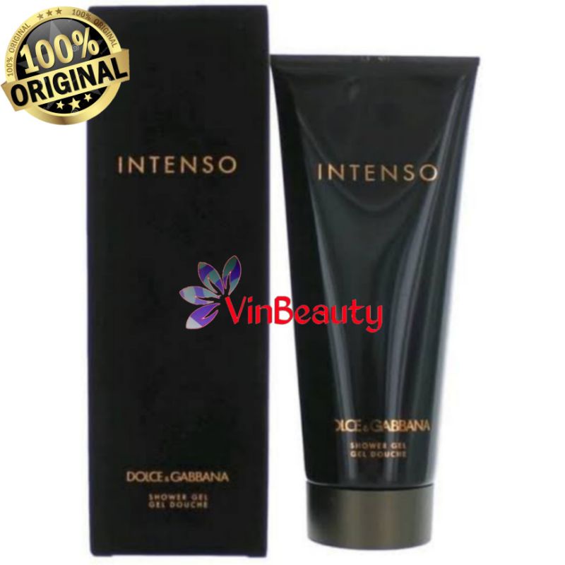 Shower GeL / Sabun Mandi OriginaL Dolce &amp; Gabbana Intenso 100 ML For Men Murah