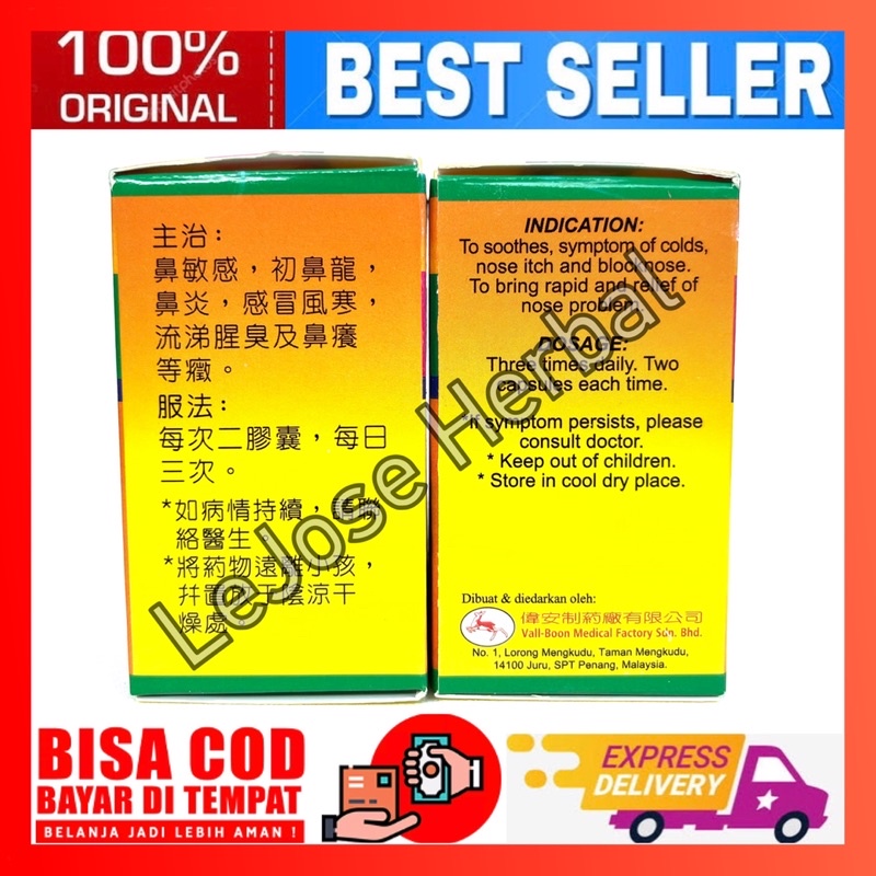 BIYANTUAN / BI YAN TUAN OBAT HERBAL FLU ALERGI SINUS