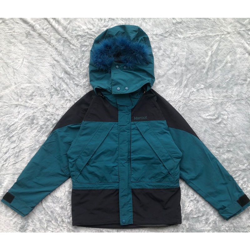 Jaket Outdoor Marmot Green Size L Second Original