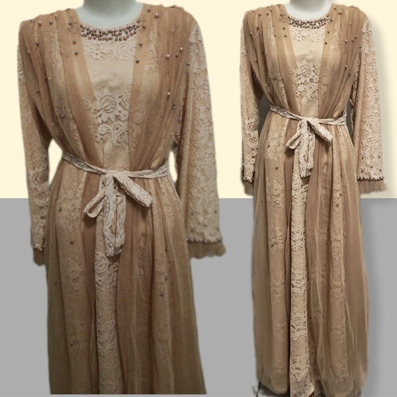 Gamis Brukat Ozias