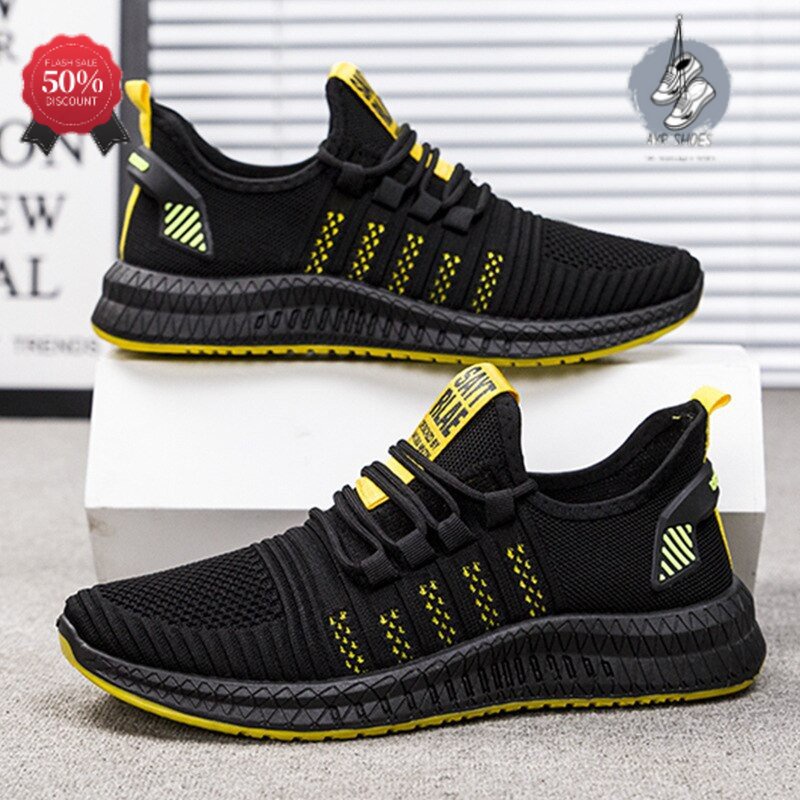 Sepatu Sneakers Pria/Men Sneakers Running Shoes Leedoo AYR