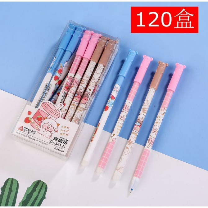 (12pcs) pen bisa hapus/pen gel hapus/erasable pen/pen hapus lucu fancy ODEMEI-5
