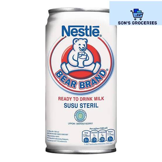 

Nestle Bear brand 189ml