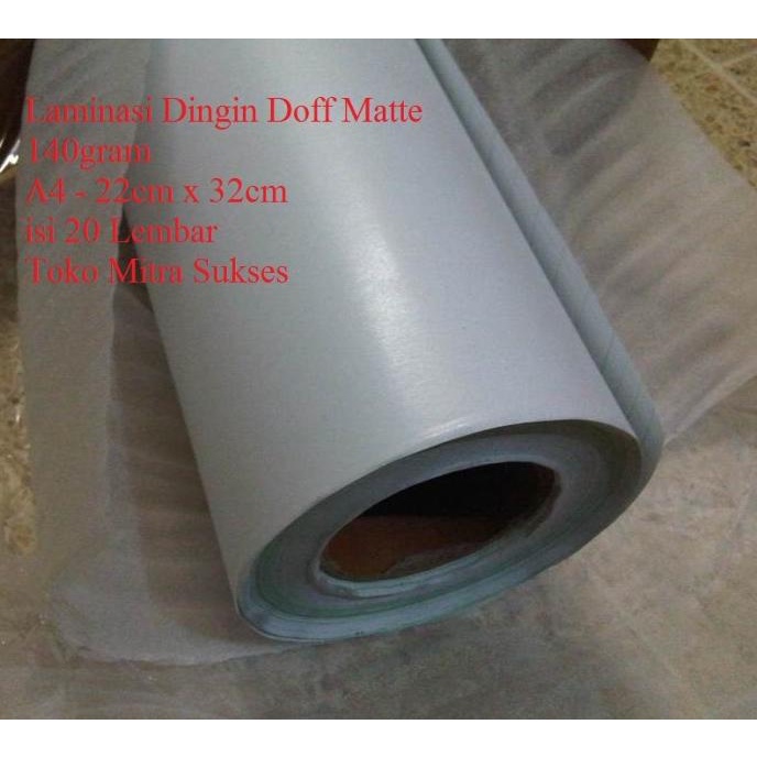 

SALE Laminasi Dingin Doff Matte A4+
