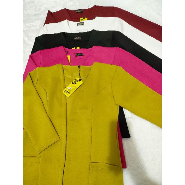 BLEZER SCUBA PREMIUM / BLEZER WANITA KOREA
