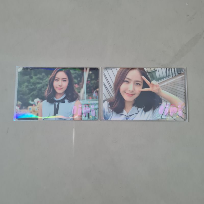 [BACA DESKRIPSI] wts want to sell ready pc photocard sinb gfriend viviz lol laughing out loud navill