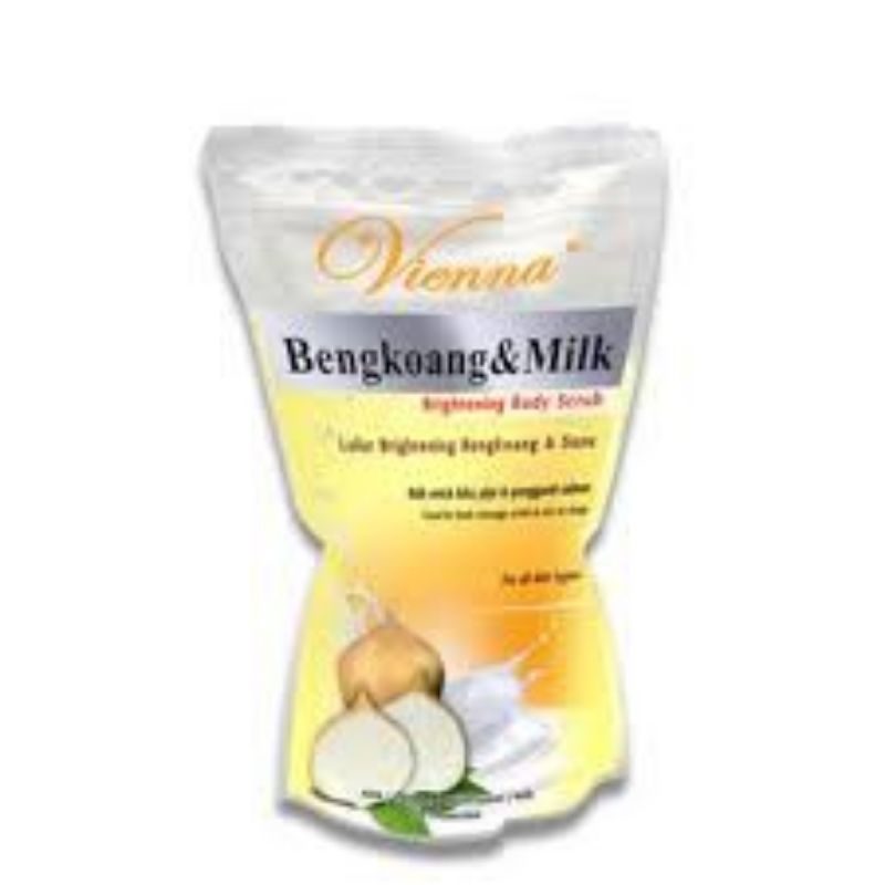 Lulur Brightening  Body Scrub Cows Milk 1kg||LULUR Spa Badan||VIENA BODY SCRUB||LULUR BADAN VIENA
