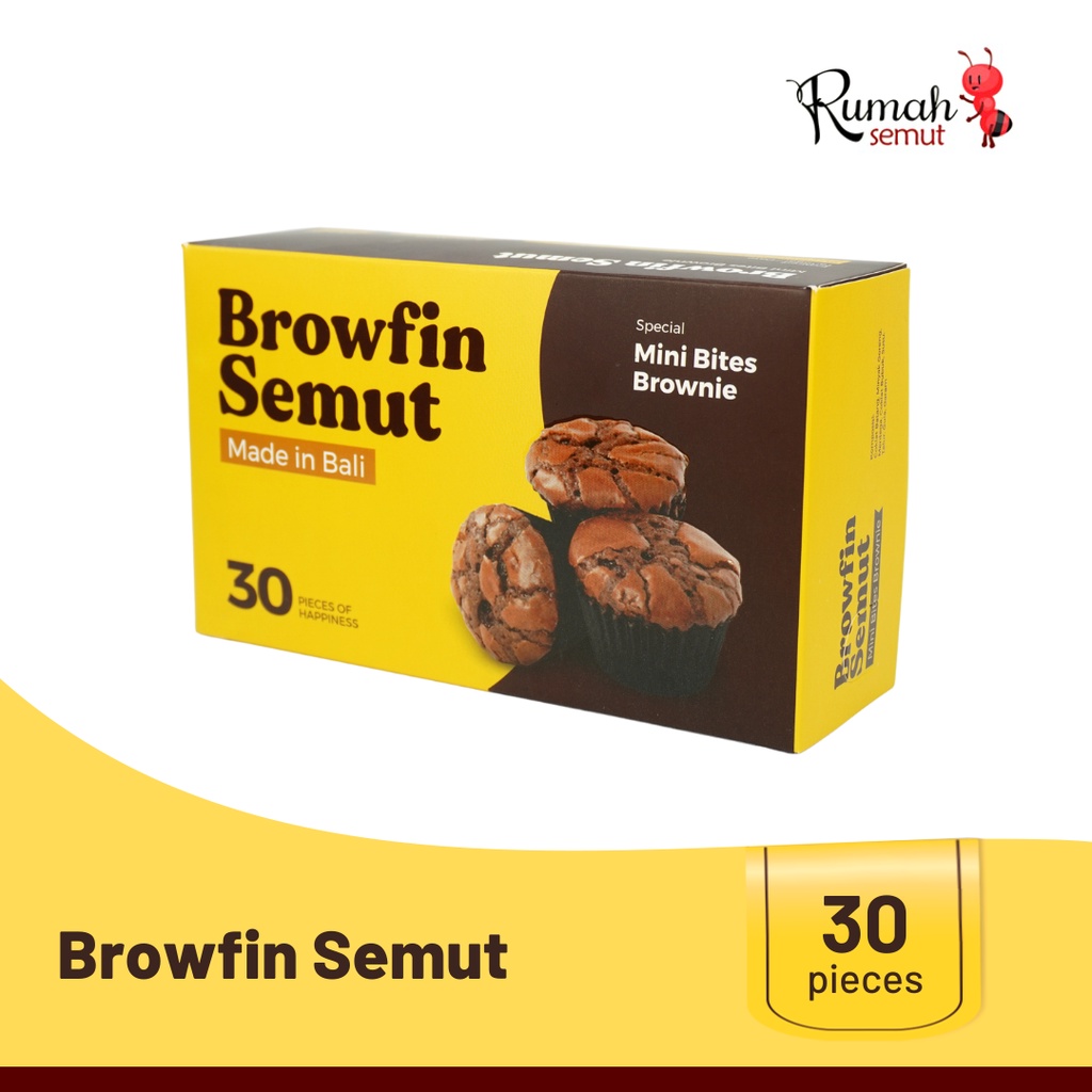 

Browfin Brownies Muffin Semut Original isi 30 pcs