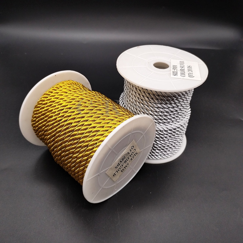 Tali kur tambang 5mm / tali tambang untuk kerajinan, DIY, dll