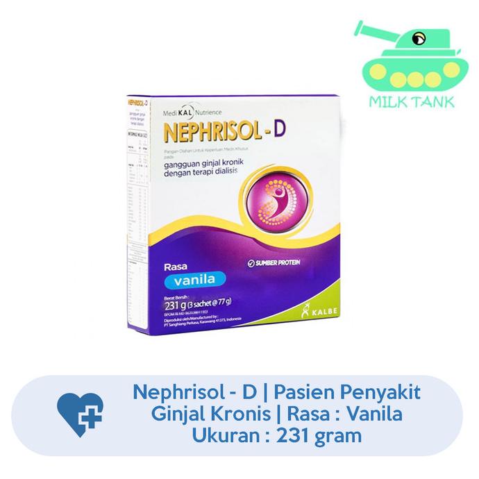 

[ COD ] Nephrisol-D Vanila 231 gram