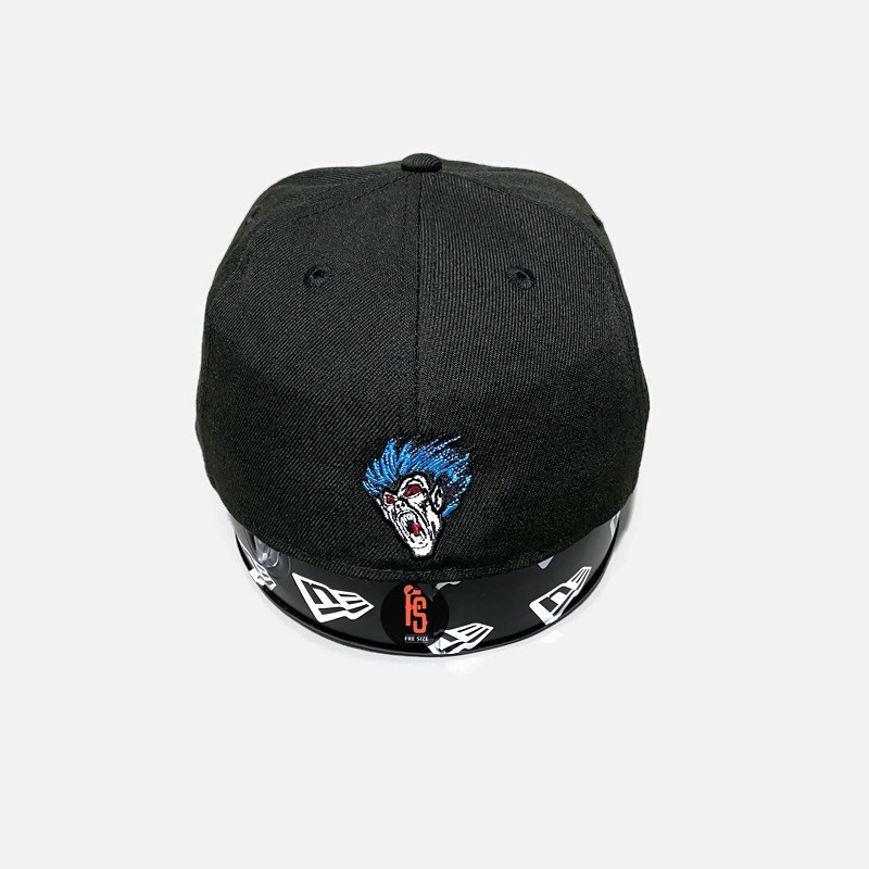 TOPI NEW ERA ORIGINAL 5950 WORDMARK MORBIUS BLACK UV PINK