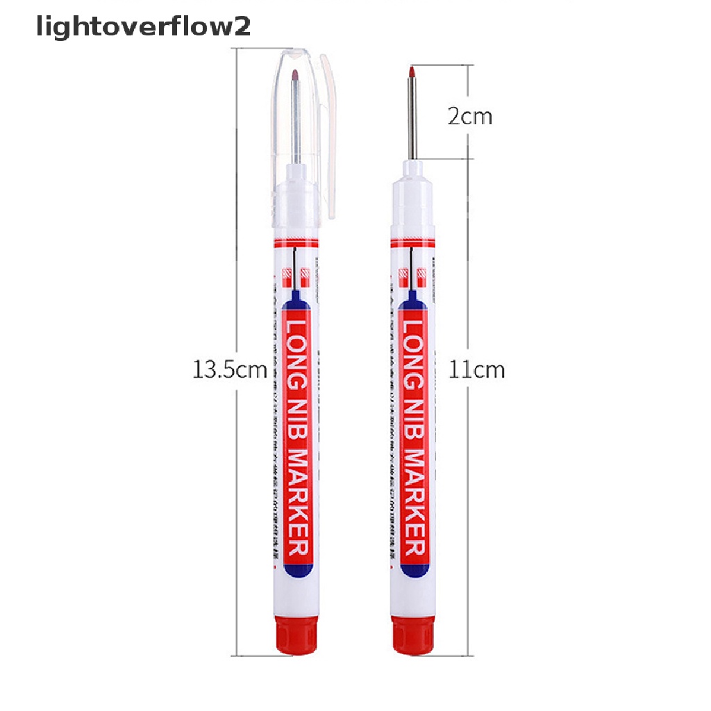 (lightoverflow2) Spidol Marker 20MM Kepala Panjang Multifungsi Untuk Pengerjaan Kayu (ID)