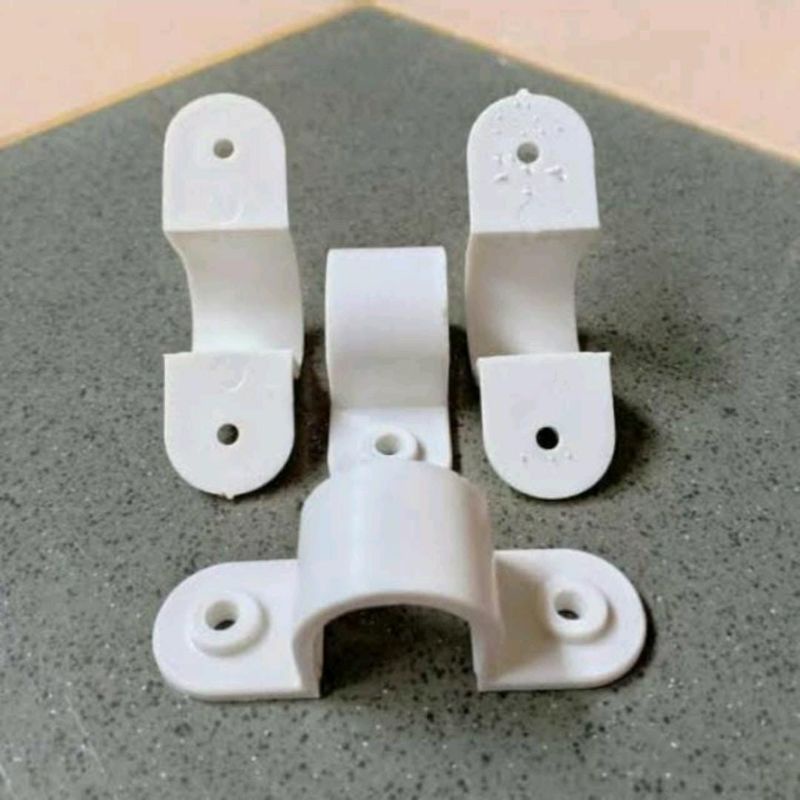 KLEM PIPA putih 20mm