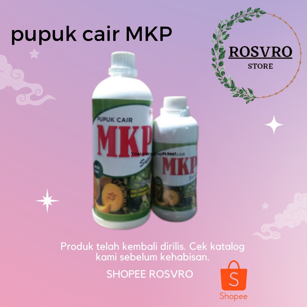 Pupuk Cair MKP Super 500 ML 1000 ML