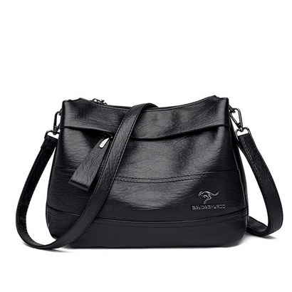 Tas Selempang kondangan KANGGURU Tas Selempang Bahu Desainer Mewah dengan 2 Tali Bahu Kantung Kulit Kualitas Tinggi