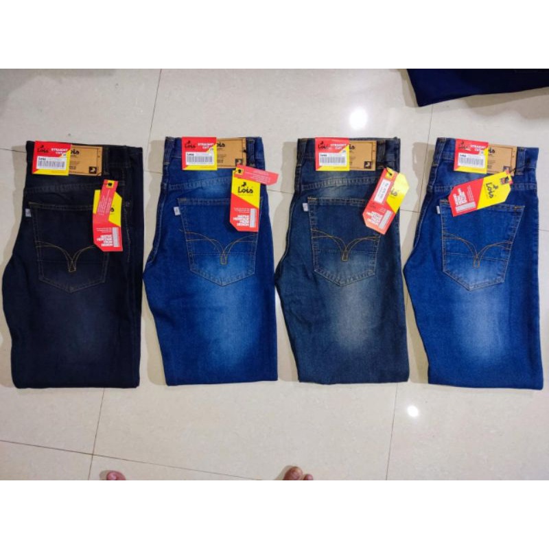 CELANA PANJANG LOIS JEANS  BLUE BioBlizt hitam garmens