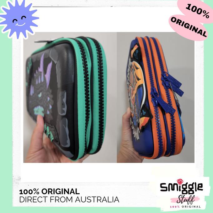 

Original SMIGGLE Hardtop Double Up Pencil Case - Tempat Pensil Hardtop