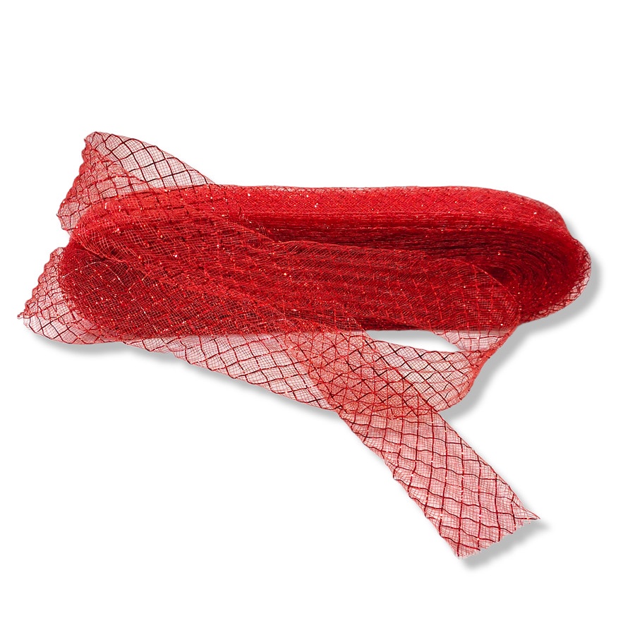 

Dekorasi Natal Pita Jala 4,5cm -Panjang 25 meter/roll