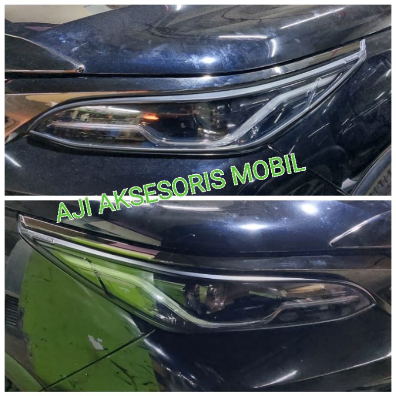 GARNISH LAMPU FORTUNER GR SPORT COVER LAMPU FORTUNER 2022