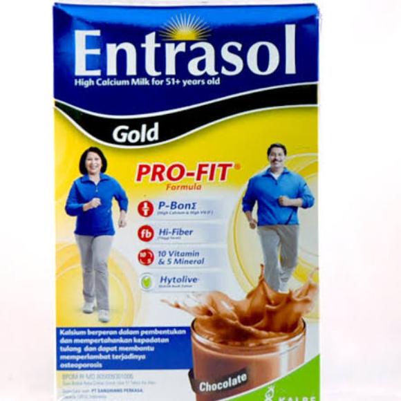 

[ COD ] Entrasol Gold Cokelat 600 gr