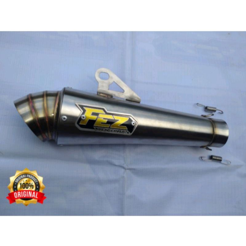 KNALPOT FEZ RACING EXHAUST SILINCER ONLY KERUCUT TUTUP KEONG