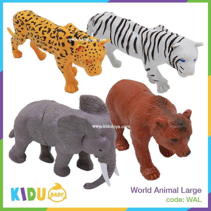 Mainan Anak Hewan World Animal Large Kidu Baby