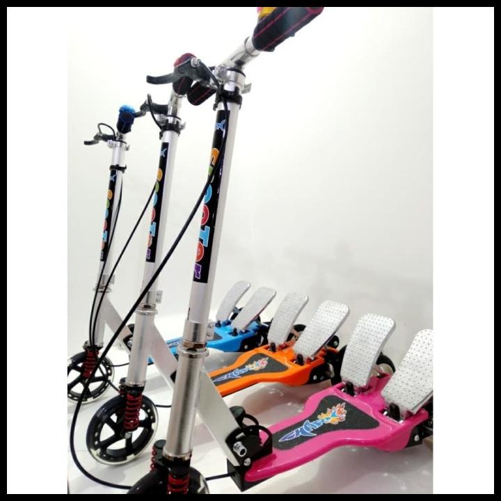 Skuter Dual Pedal / Skuter Genjot / Scooter Otoped