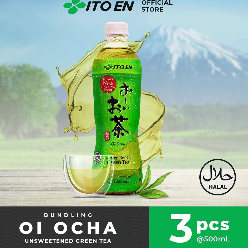 

9.9 ✨Promo✨ ITO EN Unsweetened Jasmine Tea 3 pcs & Oi Ocha Tea 3 pcs - Bundle gas !!