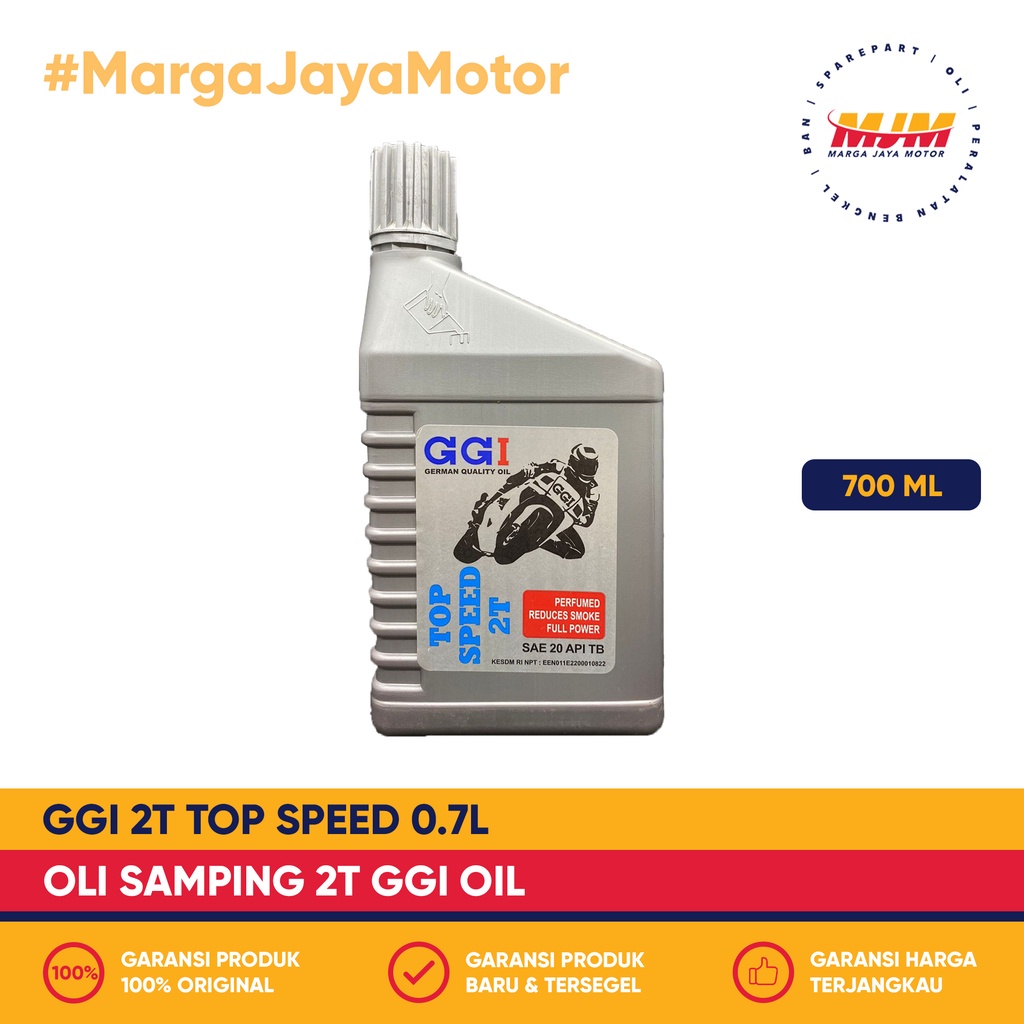 GGI Top Speed 2T 700ml Oli Samping GGI 0.7L