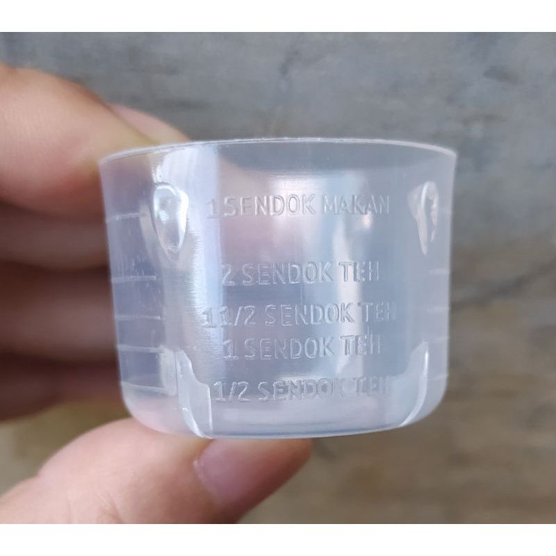 Gelas Takar Obat 15 ML/Gelas Ukur Obat/Measuring Cup 15 ML PP