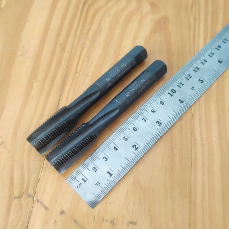yamawa tap mesin m17x1.5 spiral handtap m17 x 1.5 spiral taping m 17 ulir halus