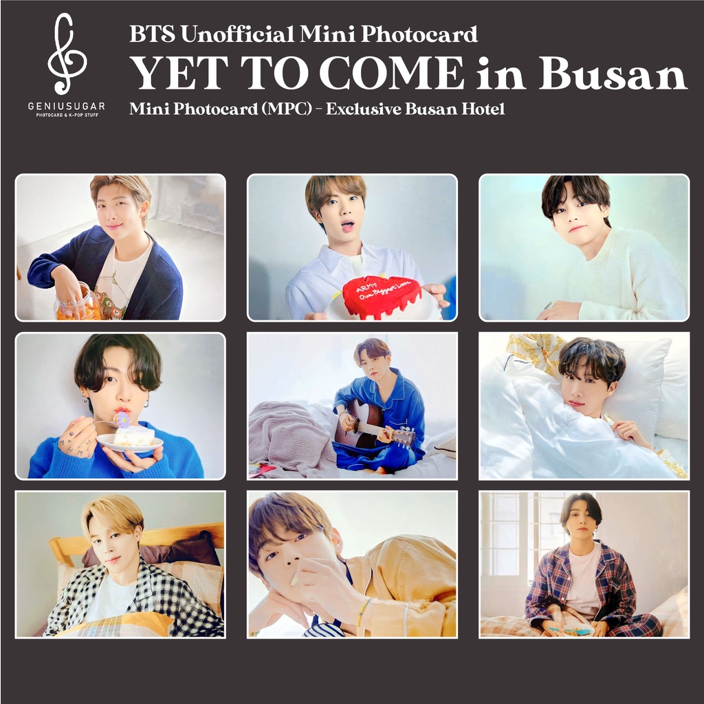 [REPLIKA BTS] PHOTOCARD YET TO COME in BUSAN UNOFFICIAL