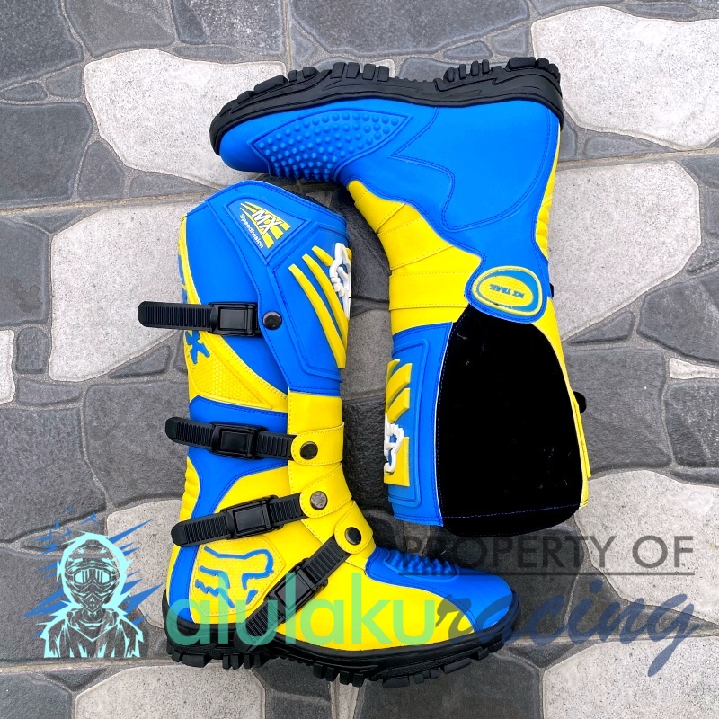 Sepatu Trail Boots SV Motocross MX Lokal Premium Best Quality - 011