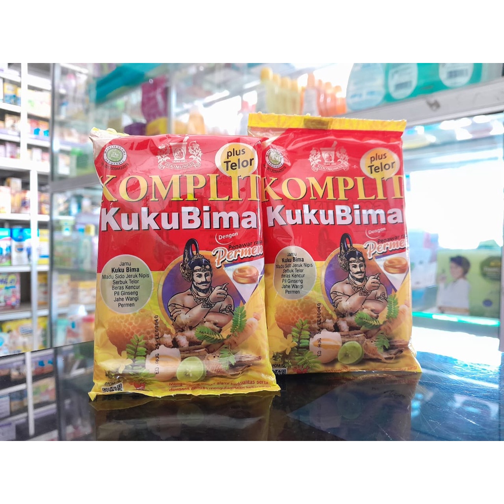 JAMU KOMPLIT KUKU BIMA PLUS + TELOR SACHET