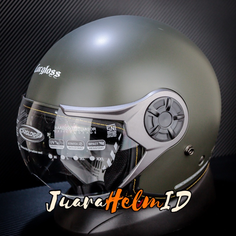 CARGLOSS HELM YRM / ARMY GREEN / RETRO CARGLOS