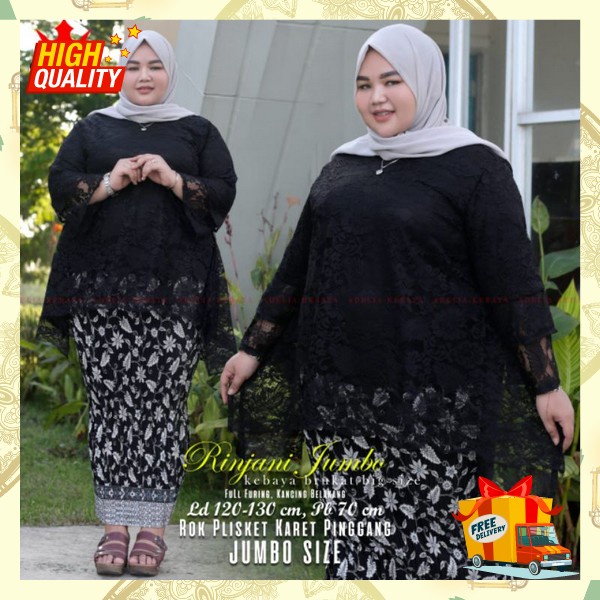 Stelan Adat Modern Oneset Wanita Formal Set Brokat Elegan Stelan Brukat Kekinian Kbaya Modern Bju De