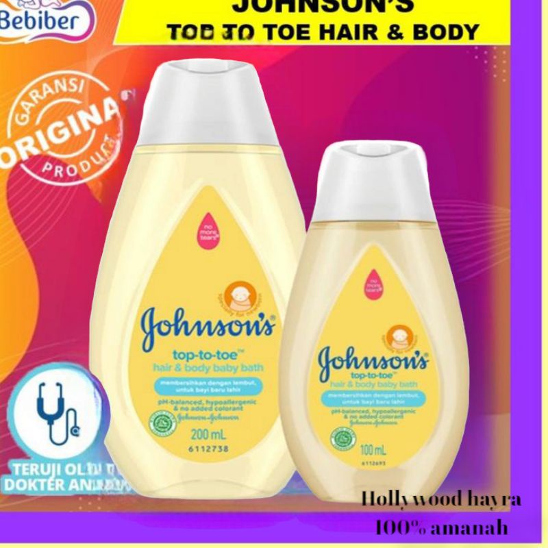 Johnson top to toe wash