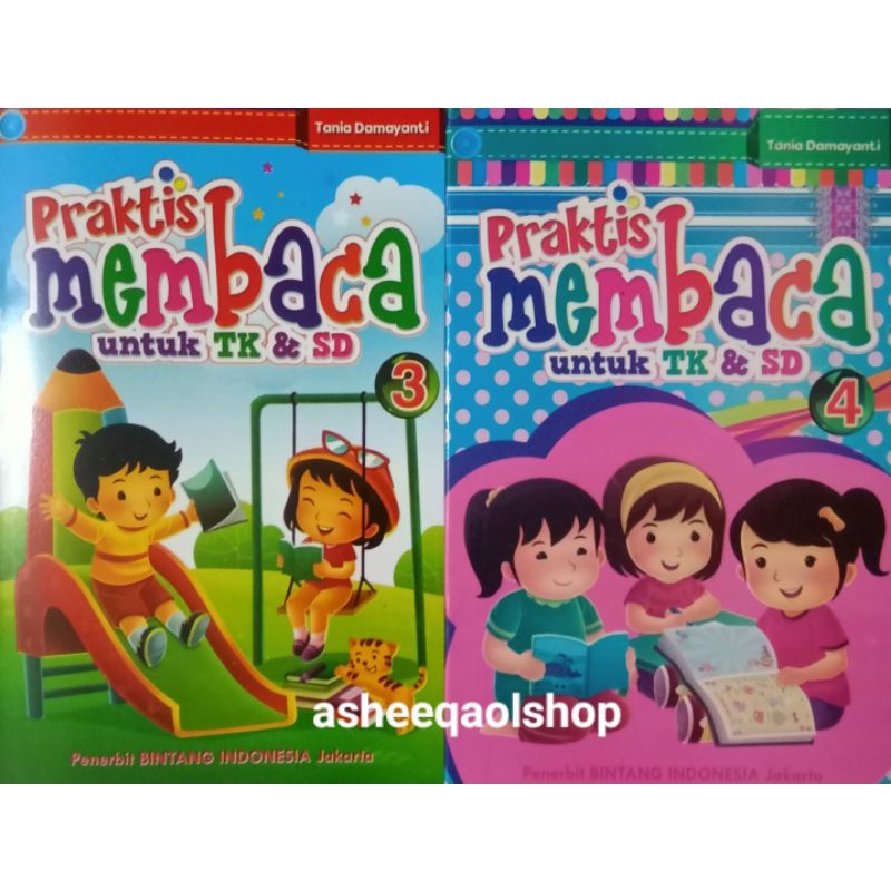 Buku Praktis Membaca Untuk TK &amp; SD Buku 3 - 4