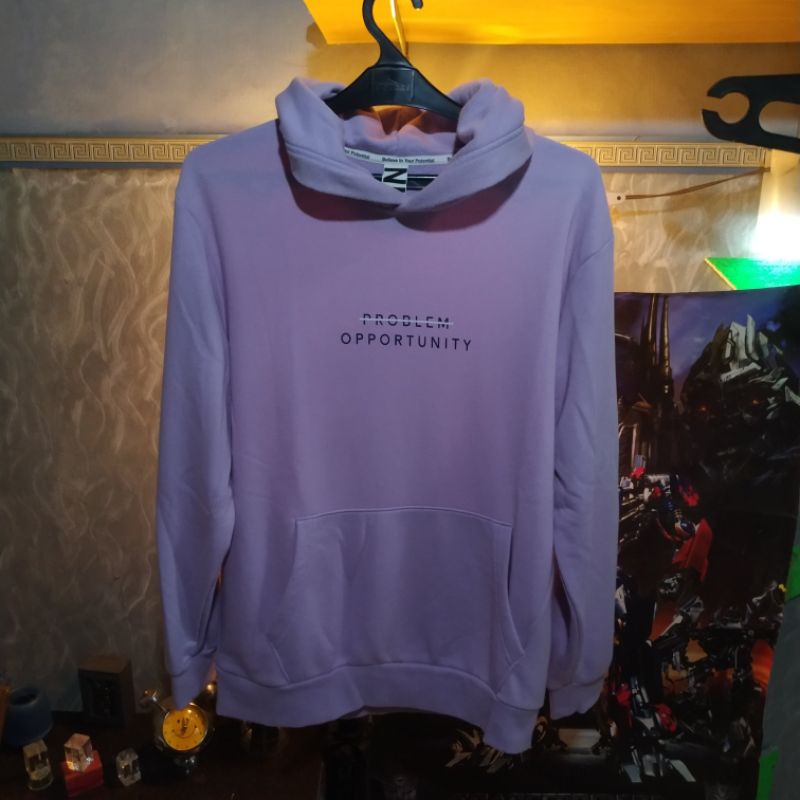 Sweater hoodie pullover nii lilac