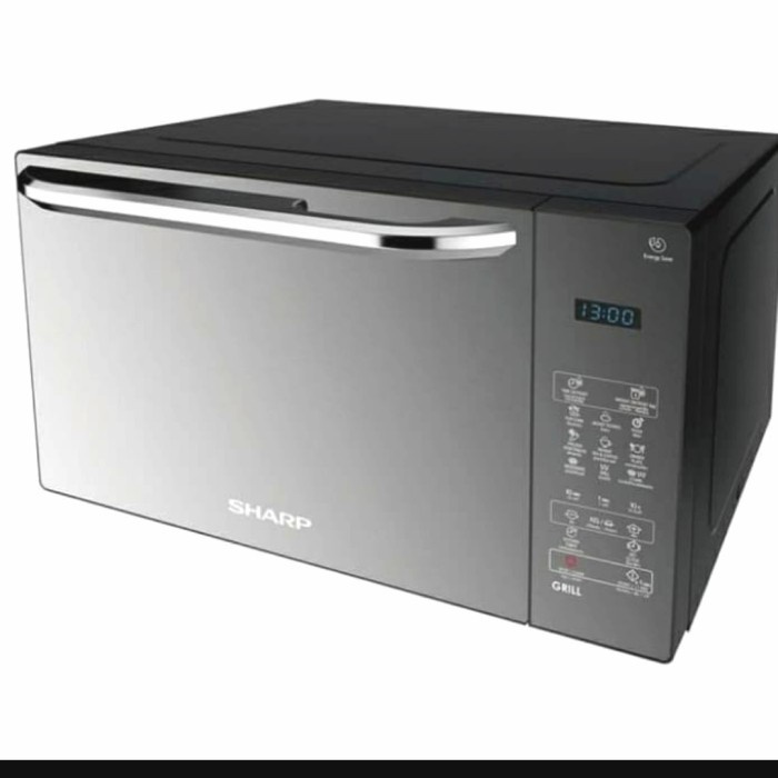 Microwave Sharp Microwave Oven R 735 Mt (S) Silver / Mt 735 (K) Hitam
