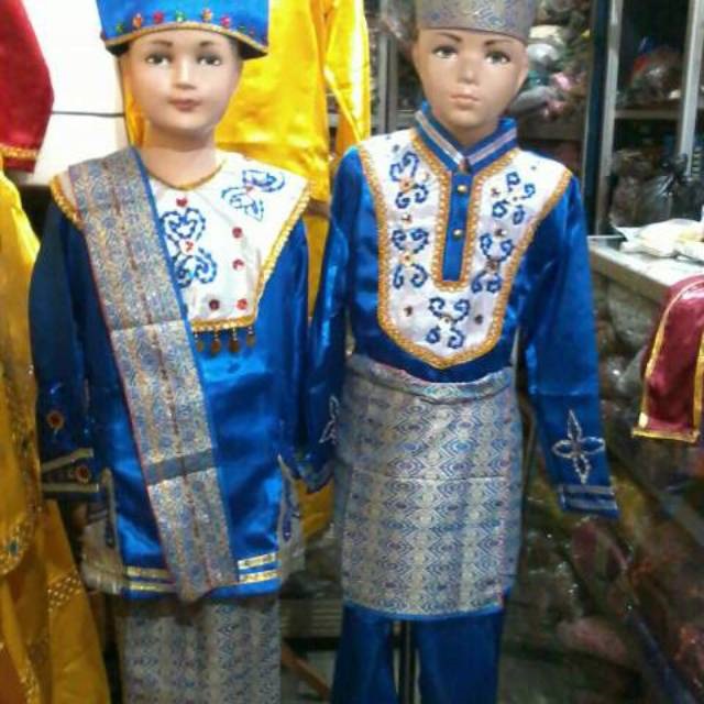 [ BAJU ADAT] BAJU BANGKA BELITUNG ANAK // PAKIAN ADAT ANAK (CEWE/COWO)
