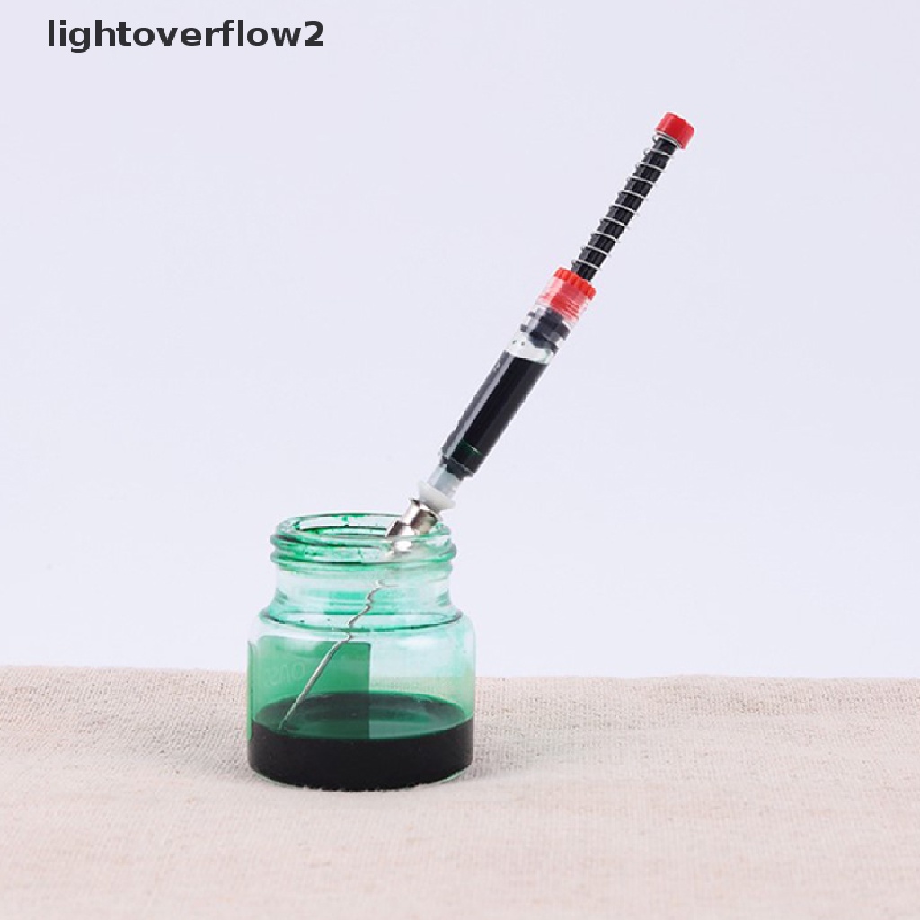 (lightoverflow2) Alat Pengisi Tinta Pulpen Fountain Untuk Kantor / Sekolah