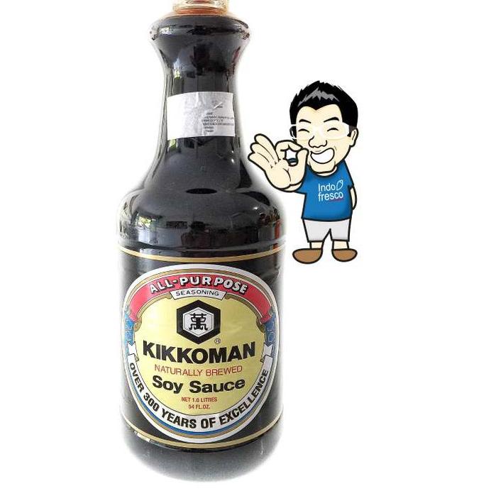 

BISA COD ✔️Kikkoman Soy Sauce Shoyu Premium- Kecap Jepang 1.6L|RA3