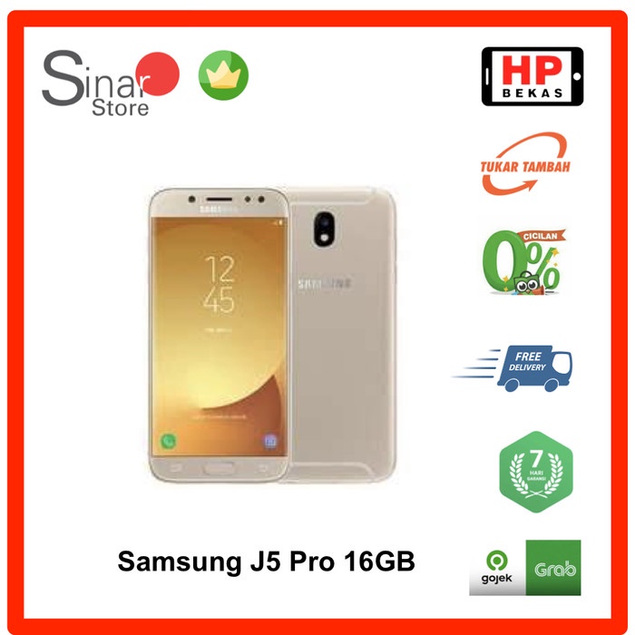 [Tablet/Tab/Pad] Samsung Galaxy J5 Pro 3/32Gb Handphone Bekas Tablet / Ipad / Tab / Pad / Ios
