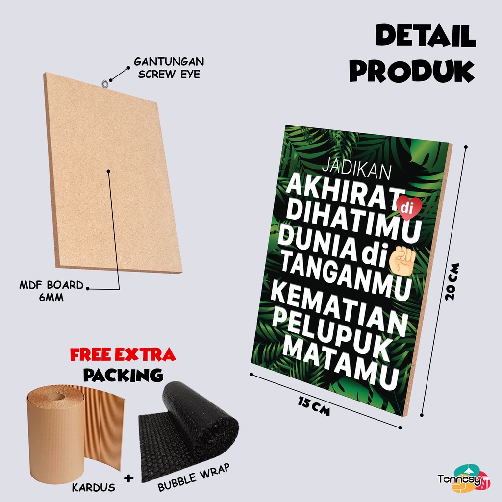 TENNESY HIASAN DINDING QUOTE KALIMAT MOTIVASI BIJAK 15x20CM HIASAN DINDING WALL DECOR PAJANGAN KAYU DEKORASI KAMAR RUMAH KANTOR TOILET MEROKOK SAMPAH PARKIR CCTV MASKER MEMOTRET