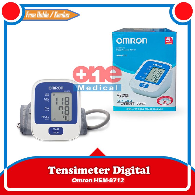 OMRON HEM-8712 Digital Tensimeter | Alat Tensi Tekanan Darah