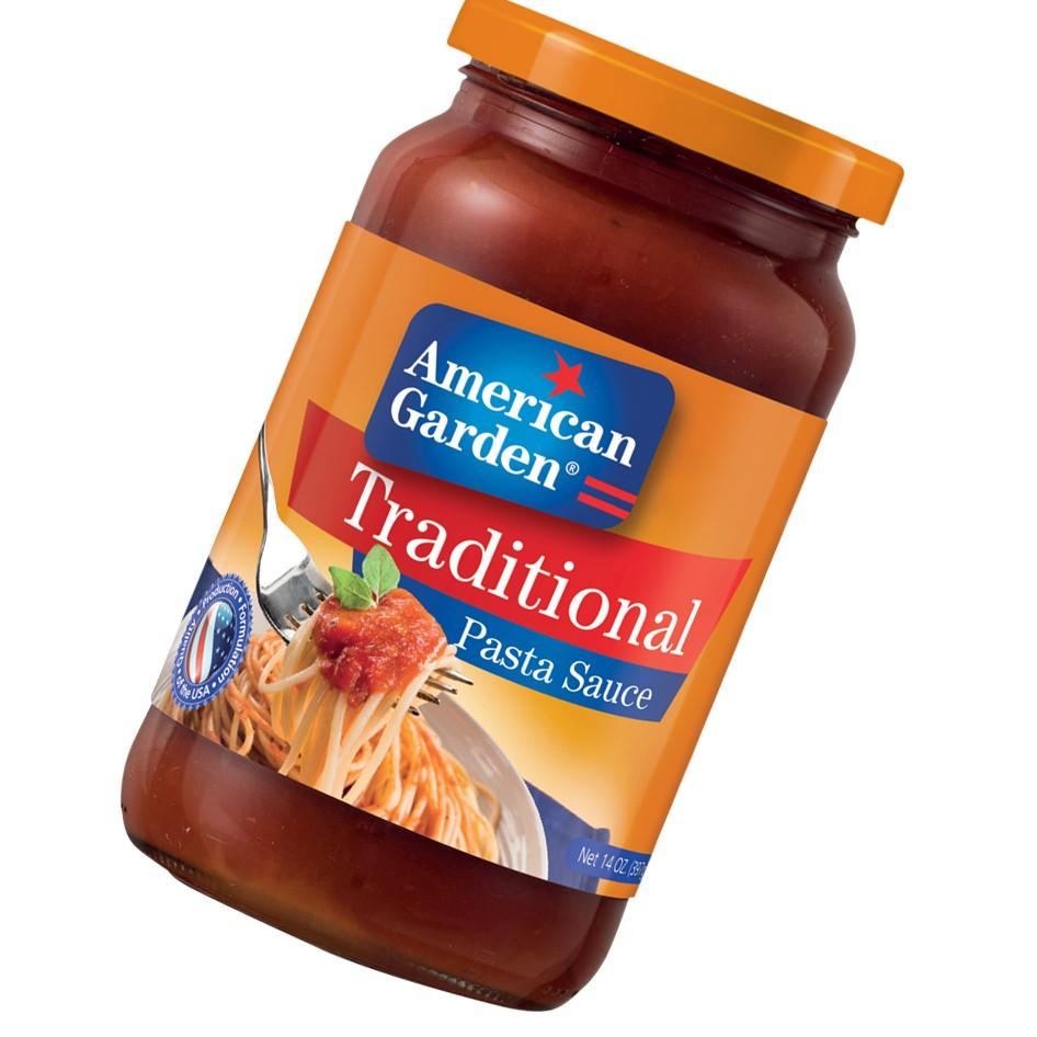 

✨Mall✨ Saus Pasta American Garden Traditional Pasta Sauce 397g !