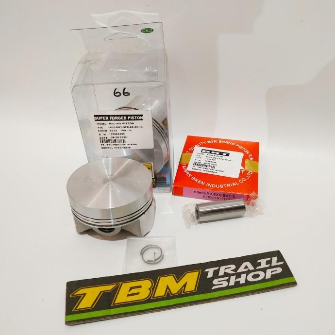 }}}}}}] PISTON KIT BORE UP KLX 66mm pin 14 BRT