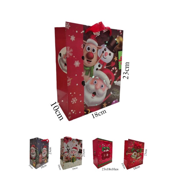 

paperbag natal merry Christmas aneka size dan motif paperbag wine