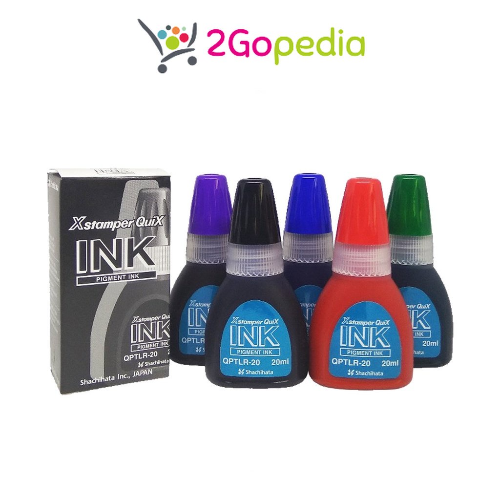 

Refill Ink Tinta Stampel 20 ml - Xstamper Quix QPTLR Artline Grosir Murah Atk